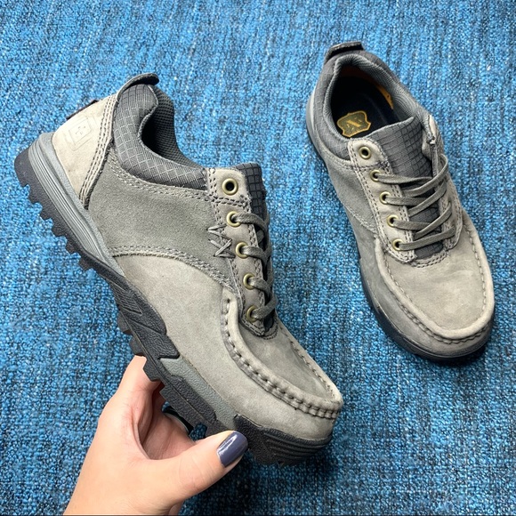 5.11 Tactical Shoes | 5.11 Tactical Pursuit Worker Leather Oxford Sneaker Boots in Gunsmoke Gray | Color: Gray | Size: 4b | Withalittlehope's Closet